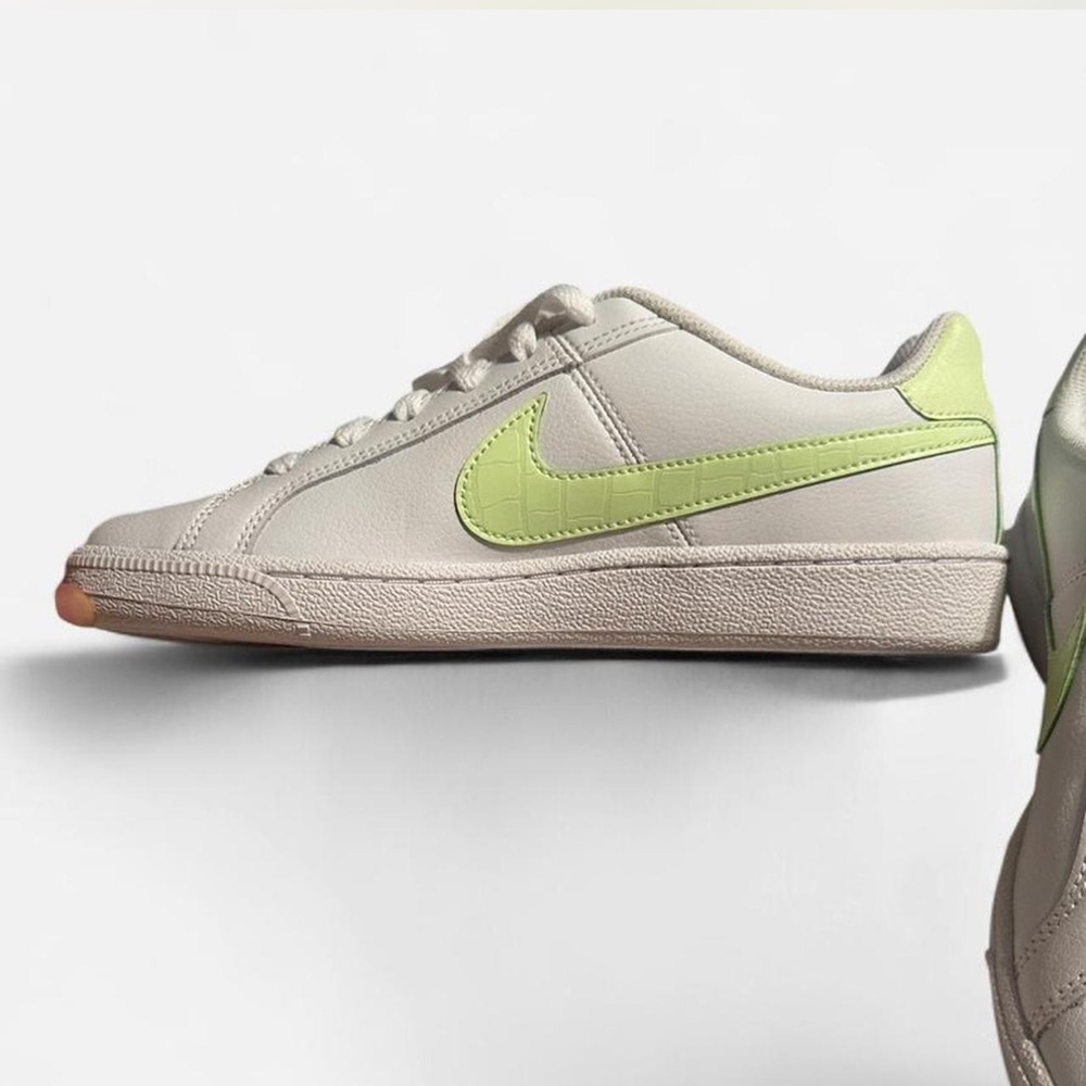Nike Cream and Lime Sneakers
